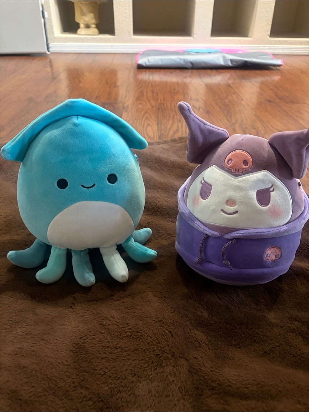 Blue Plush Octopus Stuffed Animal - Kids Soft Toy